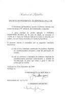 Decreto que reduz, por indulto, em seis meses, por razões humanitárias, a pena residual de prisão aplicada a Noémia Domingos Inácio, de 26 anos de idade, no processo n.º 152/96 do 1.º Juízo do Tribunal Judicial de Loulé.