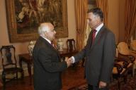 Audiência concedida pelo Presidente da República, Aníbal Cavaco Silva, aos membros da Assembleia Municipal de Portalegre, a 16 de junho de 2008