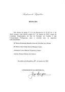 Despacho que nomeia como vogais da Comissão Organizadora das Comemorações do Dia de Portugal, de Camões e das Comunidades Portuguesas, para o ano de 2002, a Dr.ª Maria Simonetta Bianchi Aires de Carvalho Luz Afonso, a Dr.ª Maria João Caldas Seixas Marques Lopes, o Almirante Vitor Manuel Trigueiros Crespo e António Manuel Ramos dos Santos.
