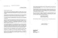 Carta da Presidente da República da Nicarágua, Violeta B. de Chamorro, dirigida ao Presidente da República Portuguesa, Jorge Sampaio, apresentando as suas despedidas, exprimindo a sua amizade para com aqueles que apoiaram o seu mandato e partilhando o seu pensamento em relação à comunidade ibero-americana, por ocasião de deixar o cargo.