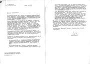 Carta do Presidente da Confederação Suiça, Flavio Conti, endereçada ao Presidente da República Portuguesa, Mário Soares, relativa à Conferência de Plenipotenciários realizado em Bâle que adotou, em 22 de março de 1989, a Convenção mundial sobre o controlo dos movimentos transfronteiriços de resíduos perigosos e da sua eliminação.