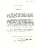 Parecer do Conselho de Estado, na sequência da sua reunião de 26 de junho de 1985, convocada pelo Presidente da República, sobre a dissolução da Assembleia da República. 