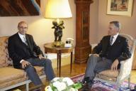 O Presidente da República, Aníbal Cavaco Silva, recebe as cartas credenciais de novos Embaixadores em Portugal, a 15 de outubro de 2009