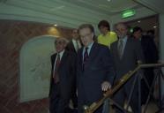 Deslocação do Presidente da República, Jorge Sampaio, ao Hotel da Lapa, por ocasião do lançamento do livro " A Revolta dos Herdeiros" de Mário Ventura, a 3 de junho de 1997