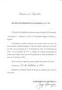 Decreto que estende ao território de Macau a Carta das Nações Unidas, de 26 de junho de 1945, com as alterações de 17 de dezembro de 1963, de 20 de dezembro de 1965 e de 20 de dezembro de 1971 e o Estatuto do Tribunal Internacional de Justiça, anexo àquela Carta.