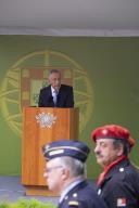 O Presidente da República Marcelo Rebelo de Sousa preside, na Praça dos Restauradores em Lisboa, à Cerimónia Comemorativa do Dia da Restauração, depondo uma coroa de flores junto ao Monumento da Restauração, a 1 dezembro 2016