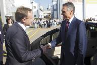 O Prtesidente da República visita a fábrica da Nestlé, em Avanca, Estarreja, por ocasião das comemorações do 90º aniversário da presença da empresa em Portugal, a 10 de março de 2014