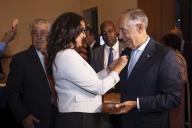 O Presidente da República Marcelo Rebelo de Sousa encontra-se com a Comunidade Portuguesa da Costa Leste dos Estados Unidos da América em Newark, Nova Jérsia. Recebido pelo Mayor de New Jersey, o Presidente reuniu com duas dezenas de luso-eleitos e discursou para mais de 800 membros desta Comunidade Portuguesa. O encontro contou com a atuação da fadista Raquel Tavares, a 21 setembro 2016