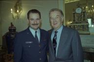 Condecoração do Tenente-Coronel Piloto Aviador, António José de Matos Branco, com o grau de Comendador da Ordem Militar de Avis, em 2001