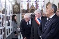 Visita a França por ocasião das Comemorações do Centenário da Batalha de La Lys. O Presidente da República Marcelo Rebelo de Sousa participa, em La Couturre, na cerimónia militar de homenagem no Monumento aos Portugueses mortos na Grande Guerra, a 9 de abril de 2008
