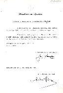 Decreto de nomeação, sob proposta do Primeiro Ministro, do Eng.º José Leandro Maranha das Neves para o cargo de Secretário de Estado das Obras Públicas. 