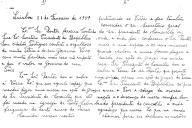 Carta de particular dirigido ao Secretário da Presidência da República dando a conhecer ter mandado rezar uma missa de ação de graças ao Sr. Presidente do Conselho na Igreja de Porto Salvo.