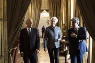 O Presidente da República Marcelo Rebelo de Sous recebe no Palácio de Belém, a Diretora-Geral do Fundo Monetário Internacional (FMI), Christine Lagarde, a quem oferece um almoço, antes da reunião do Conselho de Estado na qual participa como convidada, a 1 de março de 2019