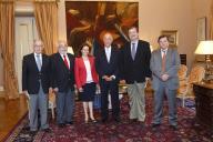 O Presidente da República Marcelo Rebelo de Sousa recebe, em audiência no Palácio de Belém, uma delegação da União Geral de Trabalhadores (UGT), a 20 julho 2016