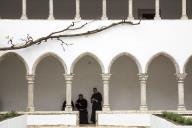 O Presidente da República Marcelo Rebelo de Sousa participa, no Convento de Santo António de Varatojo em Torres Vedras, no encerramento das Comemorações dos 800 anos da presença da Ordem Franciscana em Portugal, a 28 de abril de 2008

