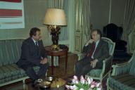 Audiência concedida pelo Presidente da República, Jorge Sampaio, ao Embaixador de Portugal em Dakar, Jorge Preto, a 5 de janeiro de 1999