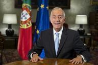 O Presidente da República Marcelo Rebelo de Sousa faz uma declaração ao país sobre as eleições europeias, a 24 de maio de 2019