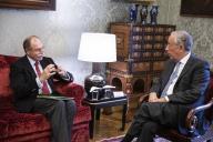 No âmbito das audiências aos Parceiros Sociais, o Presidente da República Marcelo Rebelo de Sousa recebe, no Palácio de Belém, uma delegação da Confederação dos Agricultores de Portugal (CAP), liderada pelo Presidente da Direção da CAP, Eduardo Oliveira e Sousa, a 31 de janeiro de 2019