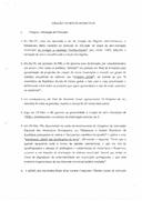 Memorando sobre a criação de novos municípios, com indicação de novos municípios aprovados pela Assembleia da República, nos em Odivelas e na Trofa, e indicando hipóteses de procedimento ao Presidente da República, Jorge Sampaio