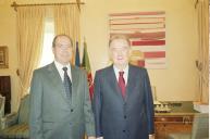 Audiência concedida ao ex-funcionário da Presidência da República, Sr. José Pereira, a 18 de novembro de 2002