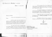 Carta do Presidente da República do Senegal, Léopold Senghor, dirigida ao Presidente da República Portuguesa, Ramalho Eanes, no regresso de uma visita oficial de 5 dias à Guiné-Bissau dando conta da necessidade de cooperação por parte Portugal e o Brasil no que diz respeito a "assistentes técnicos" e mencionando também a questão da "Comunidade Lusófona".