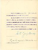 Decreto de exoneração de Carlos Henrique da Silva Maia Pinto, Presidente do Ministério e Ministro do Interior, do cargo de Ministro interino da Guerra e nomeação, para o mesmo cargo, de João Evangelista Pinto de Magalhães.  