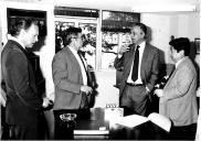 Delegação presidencial na visita que esta efectuou ao GCS (12.4.86)