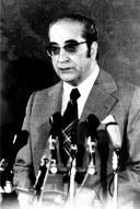 O Presidente da República Francisco Costa Gomes anunciando ao país a suspensão do Estado de Sítio declarado por ocasião dos acontecimentos de 25 de novembro de 1975.