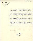 Decreto de nomeação interina do Presidente do Ministério e Ministro das Finanças, Afonso Augusto da Costa para o cargo de Ministro dos Negócios Estrangeiros, substituindo António Caetano Macieira Júnior, durante a sua ausência.