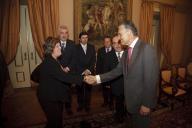 O Presidente da República, Aníbal Cavaco Silva, recebe em audiência o Presidente da Assembleia Legislativa da Região Autónoma dos Açores, Francisco Coelho Lopes Cabral, a 8 de junho de 2009