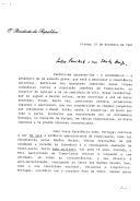 Carta do Presidente da República, Mário Soares, dirigida ao Presidente americano George Bush, por ocasião dos massacres de Díli, cometidos pelas tropas indonésias sobre a população de Timor-Leste, apelando à sua intervenção, em defesa do Direito Internacional e do direito do povo timorense à auto-determinação.