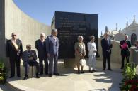 O Presidente da República, Jorge Sampaio, preside à homenagem dos tarrafalistas portugueses, no Cemitério do Alto de S. João, junto ao Mausuléu dos 32, a 3 de outubro de 2005