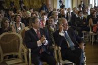 O Presidente da República Marcelo Rebelo de Sousa participa na cerimónia de lançamento do Livro “O dever de Memória/Le devoir de Mémoire” de Valdemar Francisco, um livro sobre a emigração portuguesa para França na década de 1960, a 11 de outubro de 2017