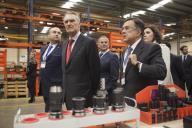 O Presidente da República, Aníbal Cavaco Silva, preside à inauguração, em Ramalhal, Torres Vedras, à inauguração das novas instalações do fabricante de equipamentos agrícolas e industriais TOMIX, a 18 de janeiro de 2018