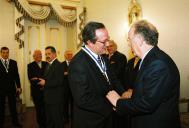 O Presidente da República, Jorge Sampaio, condecora 11 individualidades com o Grau de Grande Oficial da Ordem do Infante D. Henrique, a 5 de março de 2006