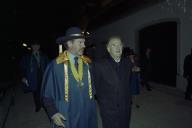 O Presidente da República, Jorge Sampaio, preside ao jantar de encerramento das Comemorações dos "150 Anos do Piriquita", nas Adegas Velhas de José Maria da Fonseca, em Azeitão a 14 de novembro de 2000 