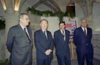 Deslocação do Presidente da República, Jorge Sampaio, ao Forte de S. Julião da Barra, por ocasião do lançamento do livro "História da Guerra Colonial", de Aniceto Afonso e Carlos Matos Gomes, a 23 de outubro de 2000