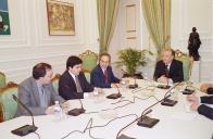 Audiência concedida pelo Presidente da República, Jorge Sampaio, à Direção do Partido Comunista Português, a 19 de março de 2002