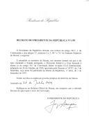 Decreto que estende ao território de Macau o Protocolo Relativo a uma Emenda à Alínea a) do Artigo 50.º da Convenção sobre Aviação Civil Internacional, adotado em 26 de outubro de 1990.