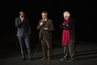 O Presidente da República Marcelo Rebelo de Sousa assiste, na Sala Manoel de Oliveira no cinema S. Jorge em Lisboa, à antestreia do filme “Os Dois Irmãos” de Francisco Manso, a 16 de janeiro de 2019