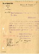 Ofício n.º 1934 do Comando da Polícia de Segurança Pública de Lisboa, endereçado ao Secretário Geral da Presidência da República, remetendo, em anexo, duplicado de uma participação relativa a dano causado por um automóvel pertencente à Presidência.  