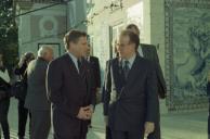 Audiência concedida pelo Presidente da República, ao Presidente da República da Polónia, Alexander Kwasniewski, a 2 de dezembro de 1996