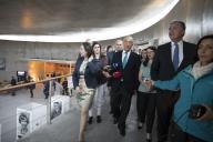 O Presidente da República, Marcelo Rebelo de Sousa, visita ao Centro de Interpretação do Vulcão dos Capelinhos na ilha do Faial, a 6 de junho de 2017