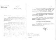 Carta do antigo Presidente da República do Senegal, Léopold Senghor, endereçada ao Presidente da República, Ramalho Eanes, apresentando e justificando o seu apoio à candidatura de Léon Boissier-Plum, natural do Benim, e advogado em Paris, para o lugar vacante no Tribunal Internacional da Haia.