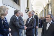 Visita de Estado a Espanha. O Presidente da República Marcelo Rebelo de Sousa visita à exposição “Pessoa. Toda a arte é uma forma de literatura” no Museu Reina Sofia, a 17 de abril de 2008

