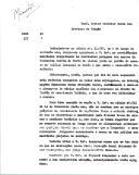 Minuta de ofício n.º 1166, do Secretário da Presidência da República, Jayme Athias, dirigido ao Diretor Geral dos Serviços de Viação, agradecendo "as providências adotadas respeitantes às constantes paragens dos carros [elétricos] da Companhia Carris de Ferro de Lisboa junto ao portão de acesso ao Palácio Nacional de Belém" mas alertando que os empregados da Carris continuam "a usar-se e a abusar-se de várias manobras dos elétricos em frente ao portão do mencionado Palácio" dificultando e mesmo obstruindo o acesso ao edifício.