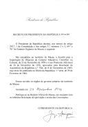 Decreto que estende ao território de Macau o Acordo para a Importação de Objetos de Caráter Educativo, Científico ou Cultural, de 22 de novembro de 1950 e o seu Protocolo Adicional de 26 de novembro de 1950.