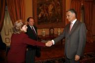 Audiência concedida pelo Presidente da República, Aníbal Cavaco Silva, a uma delegação da Ordem dos Biólogos, a 20 de abril de 2007
