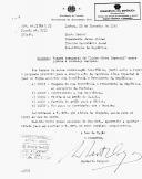 Ofício n.º 2984/E, assinado por Humberto Delgado, Diretor do Secretariado da Aeronáutica Civil, e dirigido ao Secretário Geral da Presidência da República, dando a conhecer o programa para a viagem inaugural da "Linha Aérea Imperial" entre Lisboa e Lourenço Marques, a contar com a presença do Presidente da República.