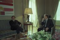 Audiência concedida pelo Presidente da República, Jorge Sampaio, ao Presidente do CDS/Partido Popular, Paulo Portas, a 4 de março de 1999